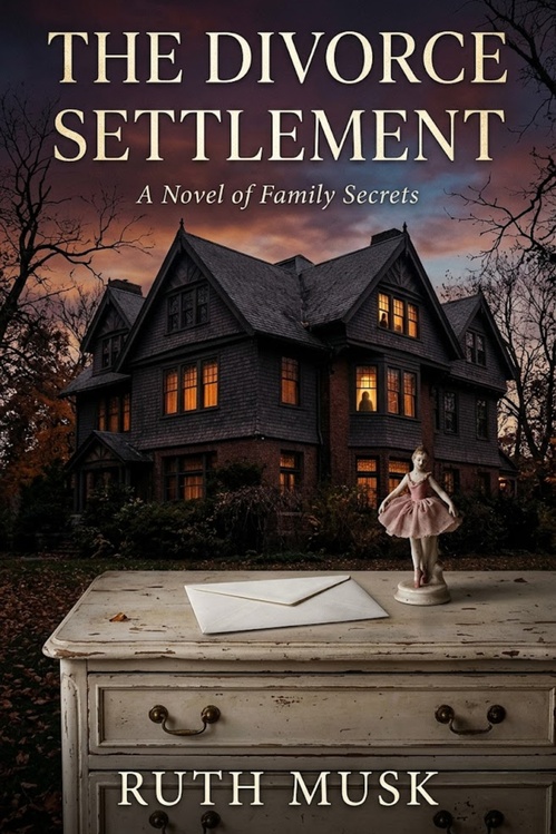 Couverture ebook de THE DIVORCE SETTLEMENT A Novel of Family Secrets, de Ruth Musk