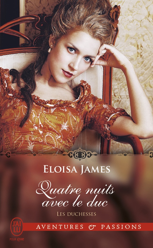 Couverture ebook de Les duchesses (Tome 8) - Quatre nuits avec le duc, de Eloisa James