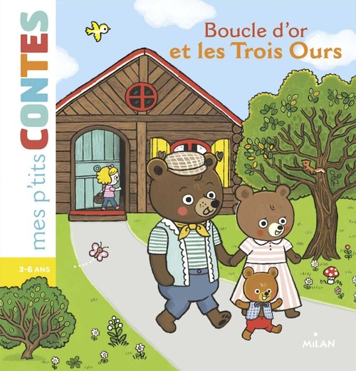Couverture ebook de Boucle d'or et les trois ours, de Agnès Cathala