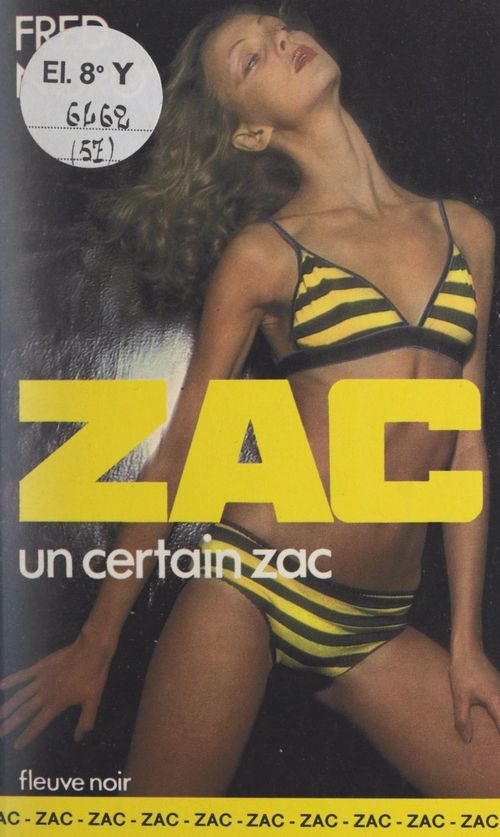ebook cover of Un certain Zac, by Fred Noro