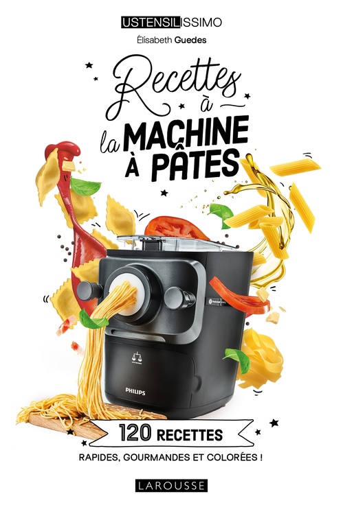 ebook cover of Recettes à la machine à pâtes, by Elisabeth Guédes