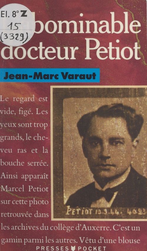 Couverture ebook de L'abominable docteur Petiot, de Jean-Marc Varaut