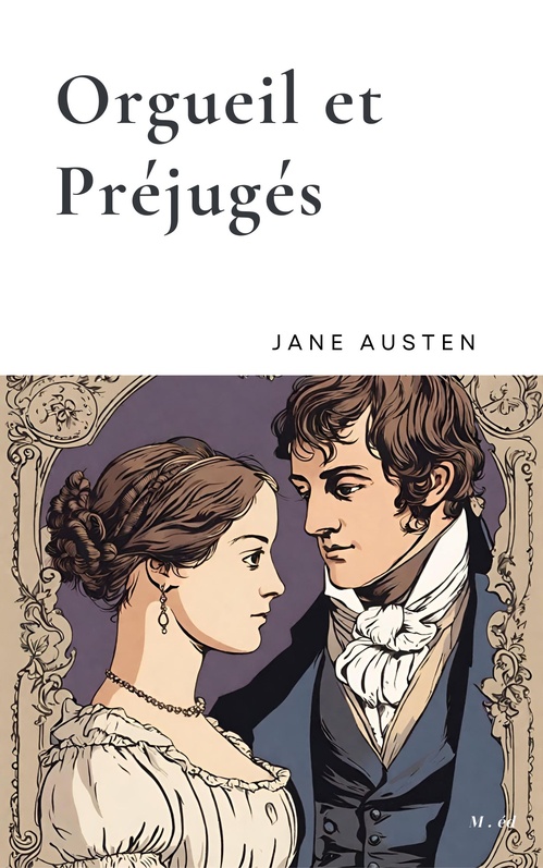 Couverture ebook de Orgueil et préjugés, de Jane Austen
