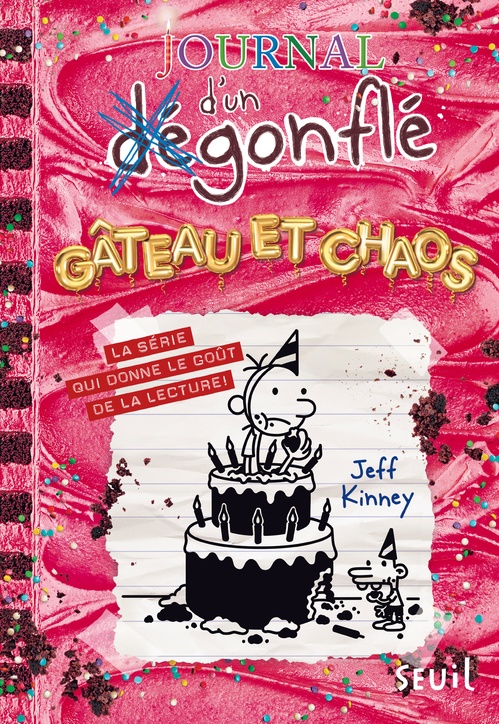 Couverture ebook de Gâteau et chaos, de Jeff Kinney