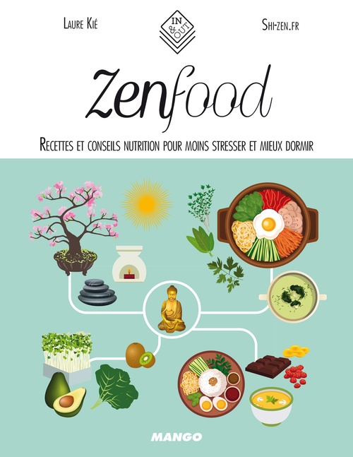 Couverture ebook de Zen food, de Laure Kié