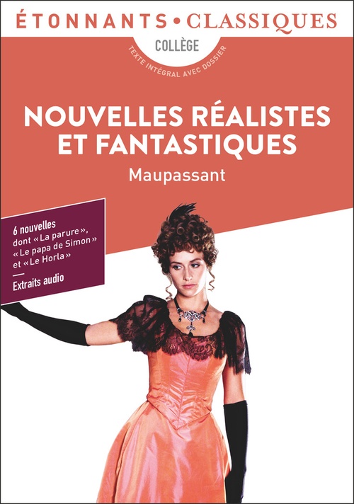 ebook cover of Nouvelles réalistes et fantastiques, by Guy Maupassant (de)