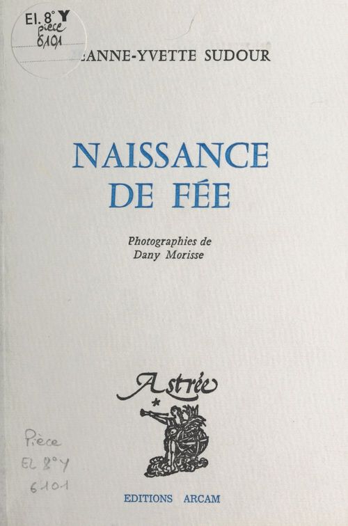 Couverture ebook de Naissance de fée, de Jeanne-Yvette Sudour