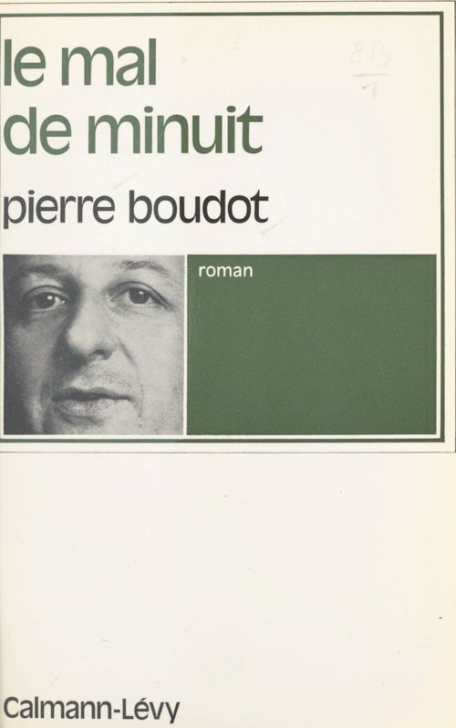 ebook cover of Le mal de minuit, by Pierre Boudot