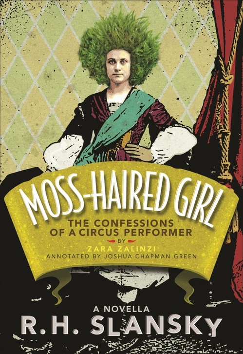 ebook cover of Moss-Haired Girl, by Rh Slansky