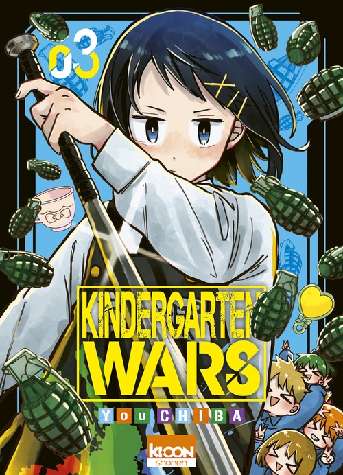 ebook cover of Kindergarten Wars T03, by You Chiba