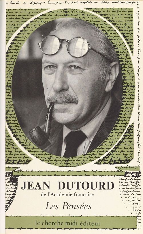 ebook cover of Les pensées, by Jean Dutourd