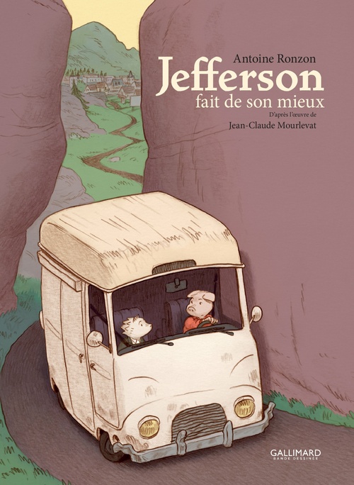 Couverture ebook de Jefferson (Tome 2) - Jefferson fait de son mieux, de Jean-Claude Mourlevat