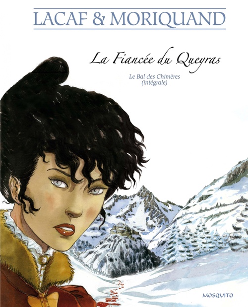 ebook cover of La Fiancée du Queyras, by Fabie Lacaf, Nelly Moriquand