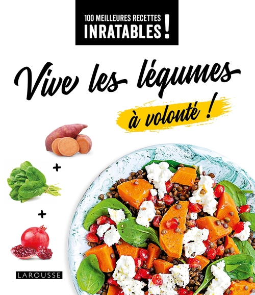 Couverture ebook de Vive les légumes à volonté !, de Collectif