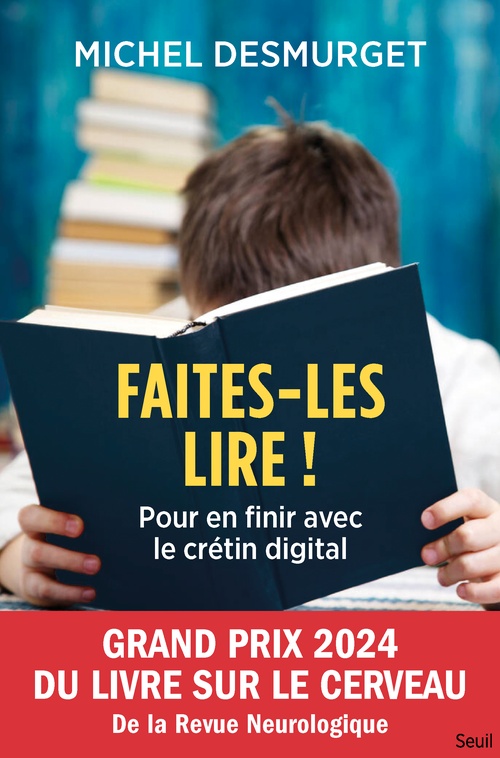 Couverture ebook de Faites-les lire !, de Michel Desmurget