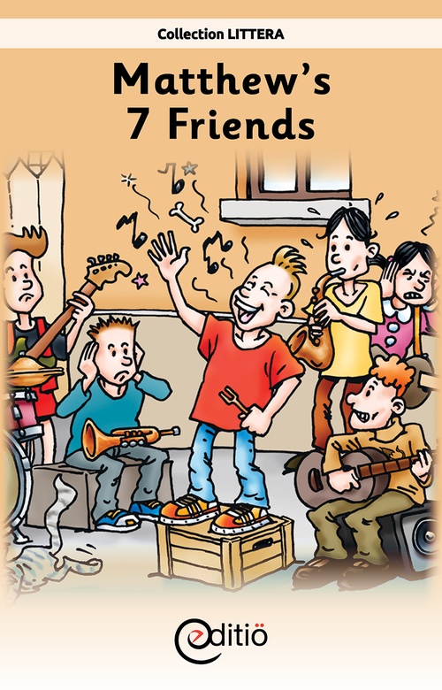 Couverture ebook de Matthew's 7 Friends, de Collectif