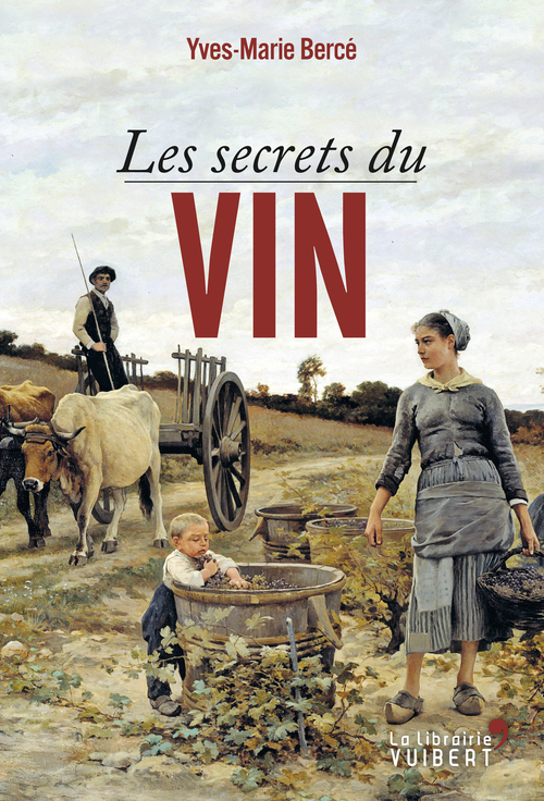Couverture ebook de Les secrets du vin, de Yves-Marie Bercé
