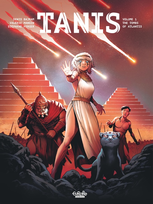 Couverture ebook de Tanis - Volume 1 - The Tombs of Atlantis, de Bajram Denis, Mangin Valérie