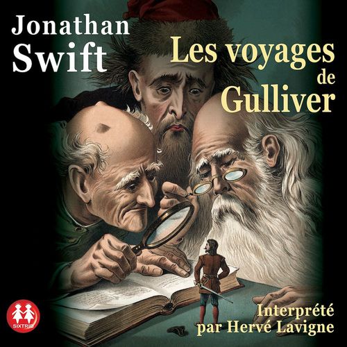 audiobook cover of Les voyages de Gulliver, by Jonathan Swift