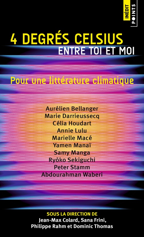 Couverture ebook de 4 Degrés Celsius entre toi et moi, de Collectif, Sana Frini, Philippe Rahm, Jean-max Colard, Dominic Thomas