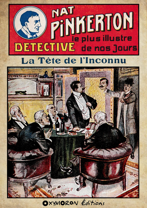 Couverture ebook de Nat Pinkerton - La tête de l'inconnu, de Anonyme Auteur