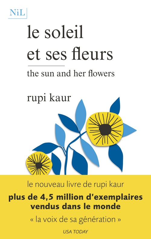 ebook cover of Le soleil et ses fleurs, by Rupi Kaur