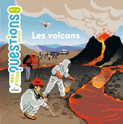 ebook cover of MES P'TITES QUESTIONS - Les Volcans - Dès 7 ans, by Arnaud Guérin