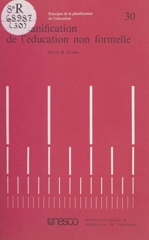 ebook cover of La planification de l'éducation non formelle, by David R. Evans