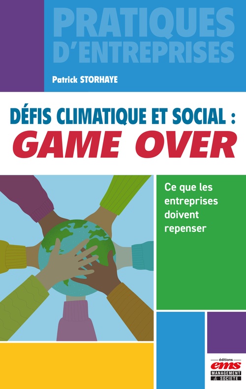 ebook cover of Défis climatique et social : game over, by Patrick Storhaye