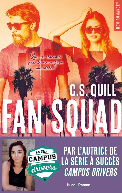 ebook cover of Fan Squad, by C. S. Quill