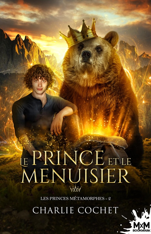 Couverture ebook de Le prince et le menuisier, de Charlie Cochet