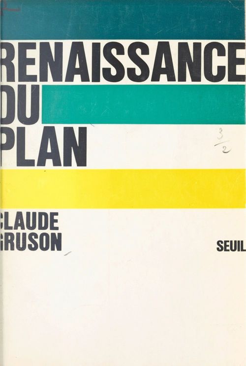 Couverture ebook de Renaissance du Plan, de Claude Gruson