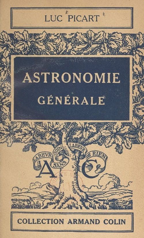 Couverture ebook de Astronomie générale, de Luc Picart