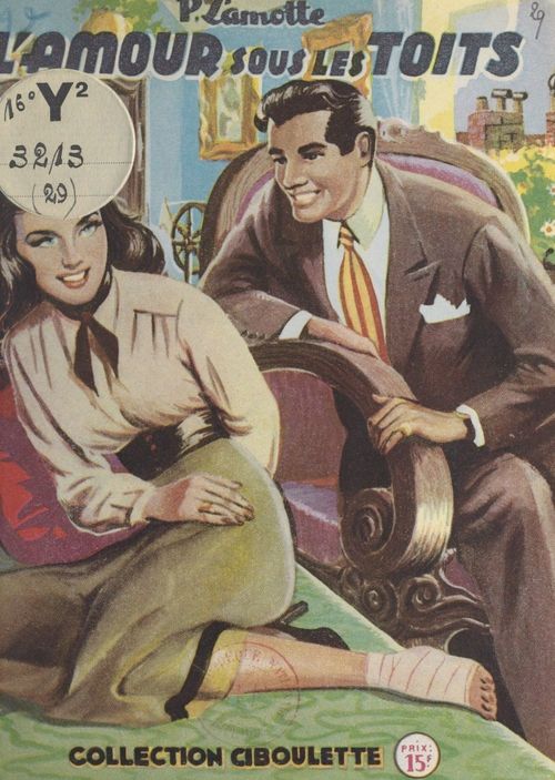 ebook cover of L'amour sous les toits, by P. Lamotte