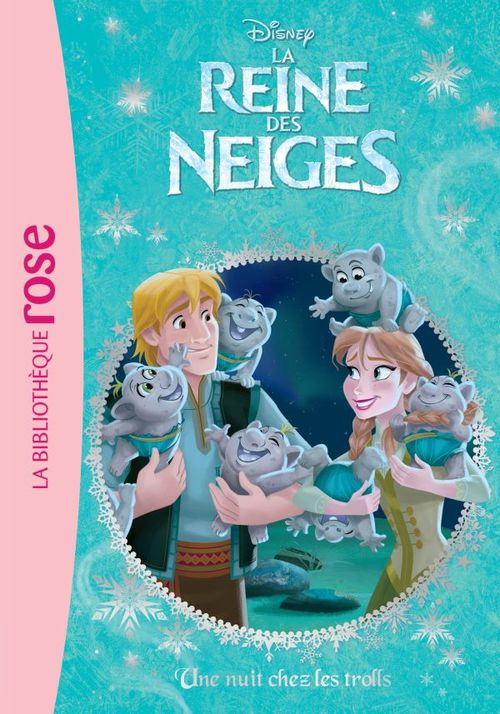 ebook cover of La Reine des Neiges 03 - Une nuit chez les trolls, by Disney
