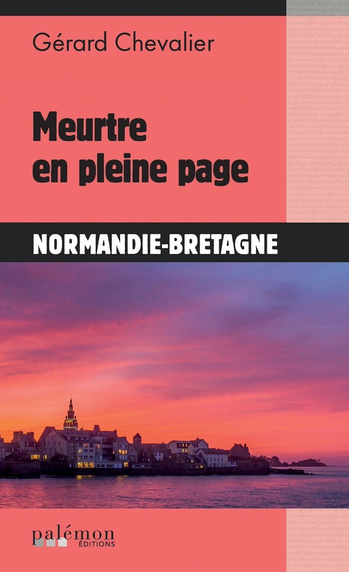 Couverture ebook de Meurtre en pleine page, de Gérard Chevalier