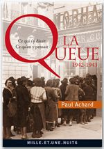Couverture ebook de La Queue, de Paul Achard