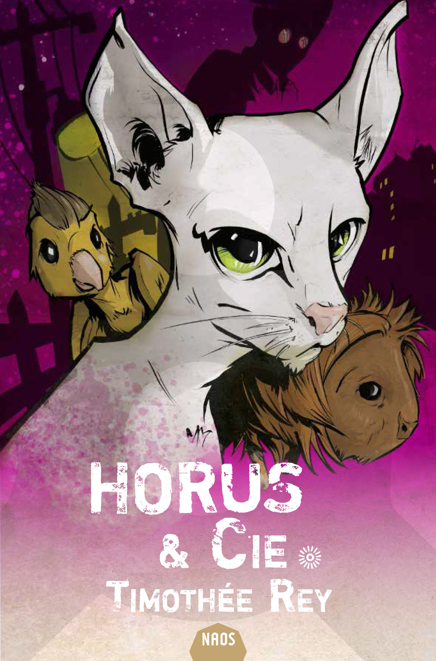 Couverture ebook de Horus & Cie, de Timothée Rey