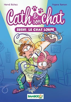 ebook cover of Cath et son chat Tome 01, by Hervé Richez, Christophe Cazenove, Yrgane Ramon