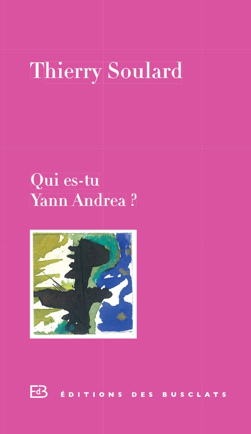 Couverture ebook de Qui es-tu Yann Andréa ?, de Thierry Soulard