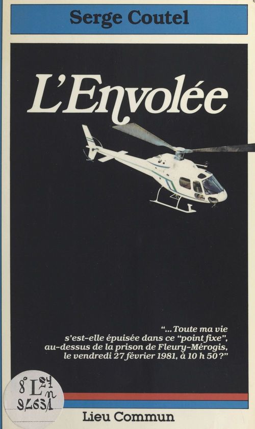 ebook cover of L'envolée, by Coutel Serge