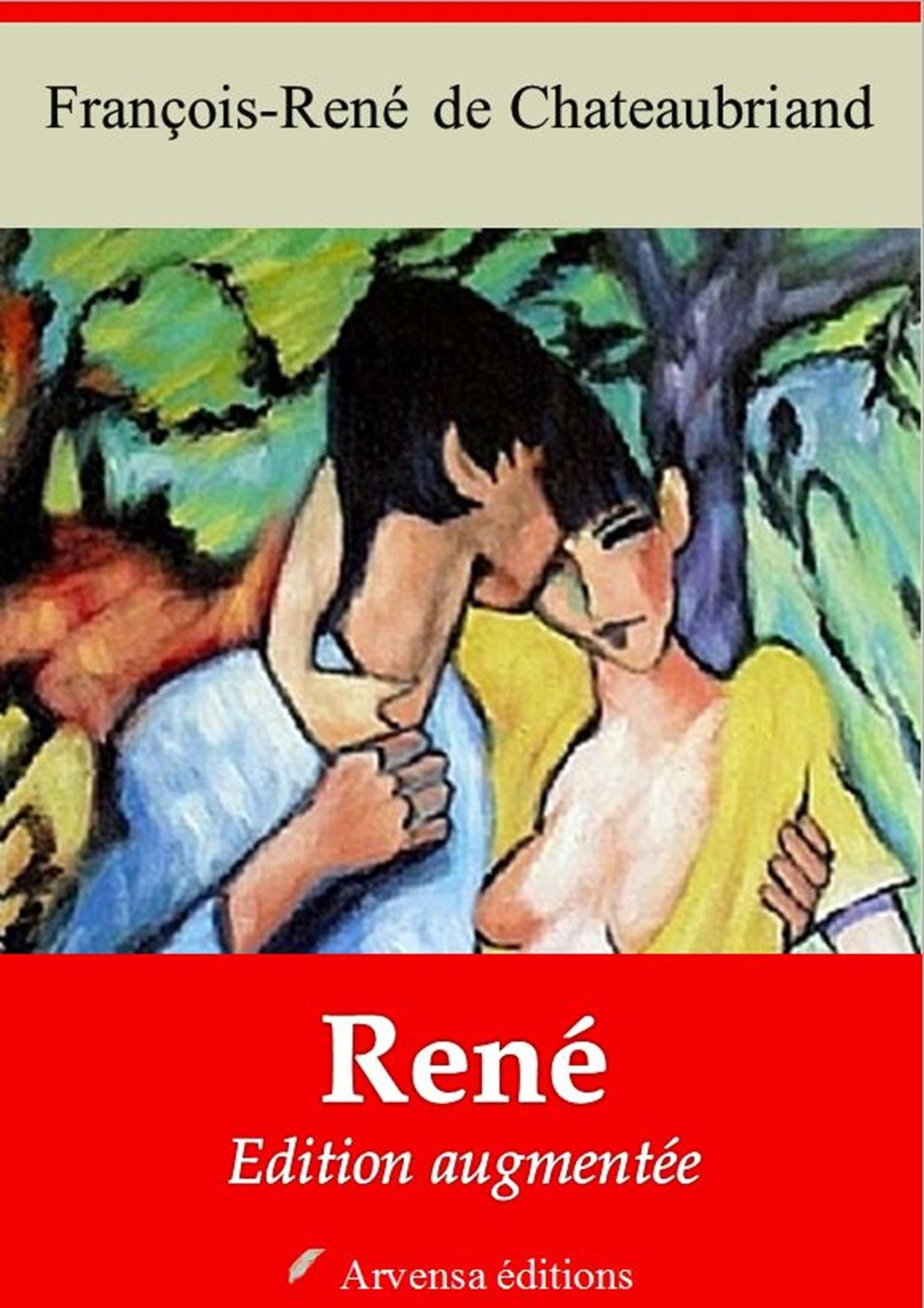 Couverture ebook de René - suivi d'annexes, de Francois-Rene De Chateaubriand