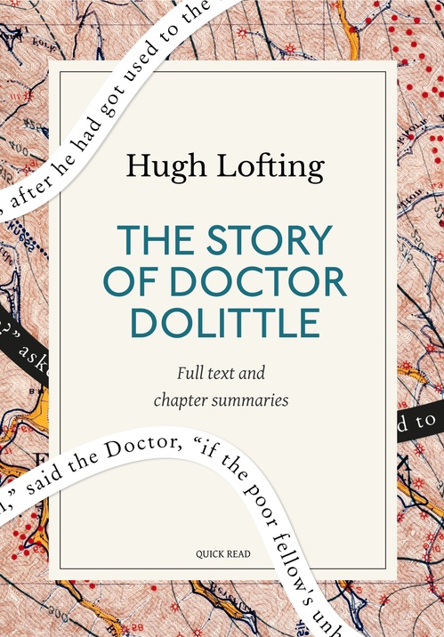 ebook cover of The Story of Doctor Dolittle: A Quick Read edition, by Hugh Lofting, Quick Read