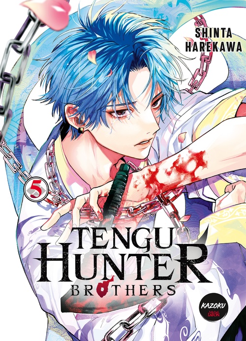ebook cover of Tengu Hunter Brothers - Tome 5, by Shinta Harekawa