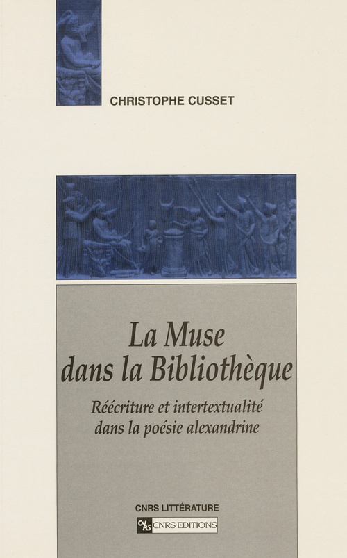 Couverture ebook de La muse dans la bibliothèque, de Christophe Cusset