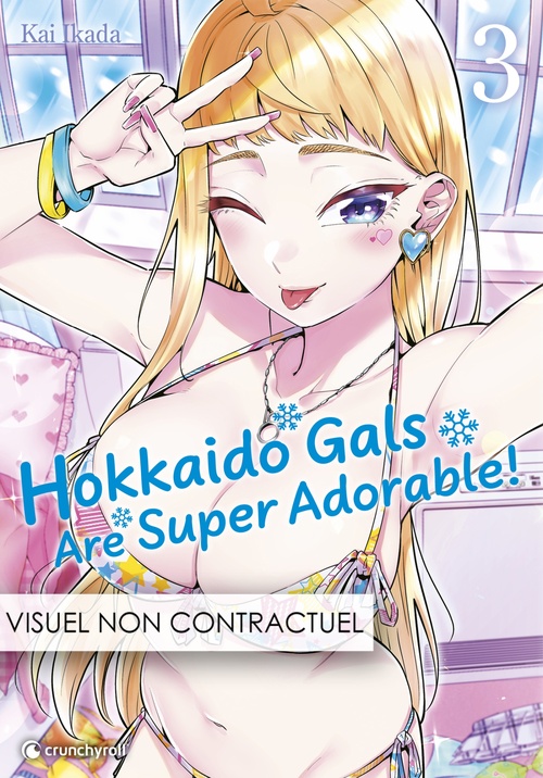 ebook cover of Hokkaido Gals Are Super Adorable ! Tome 03, by Kai Ikada