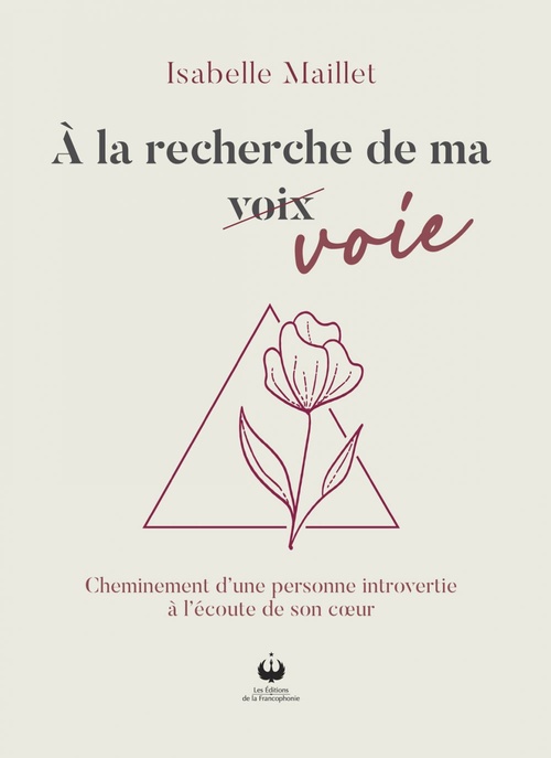 Couverture ebook de À la recherche de ma (voix) voie, de Isabelle Maillet