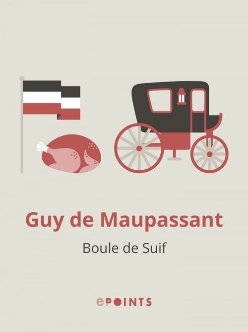 ebook cover of Boule de suif, by Guy de Maupassant