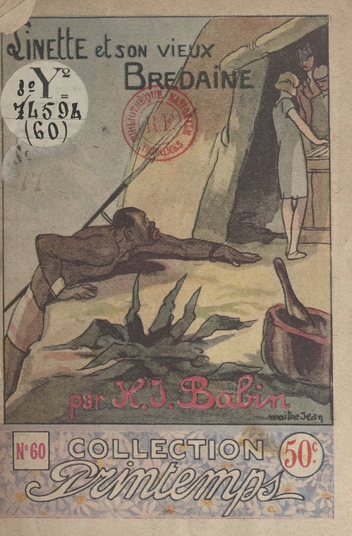 ebook cover of Linette et son vieux Bredaine, by Helene Jean Babin