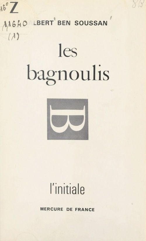 ebook cover of Les bagnoulis, by Albert Ben Soussan